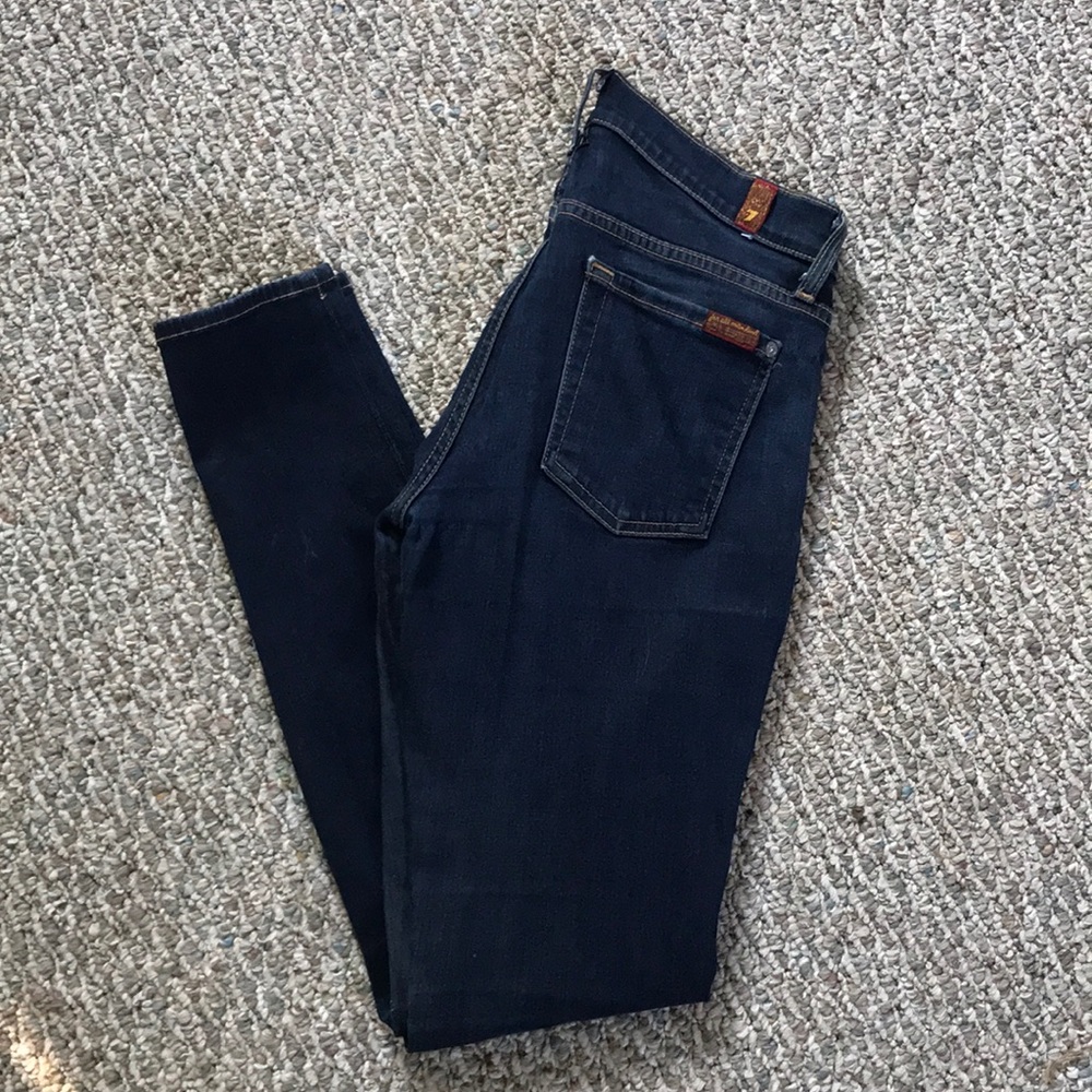 7 For All Mankind The Skinny Jean in size 25